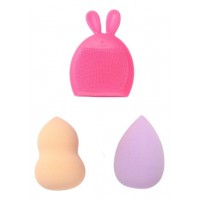 Set De Esponjas Cosmetica Conejo