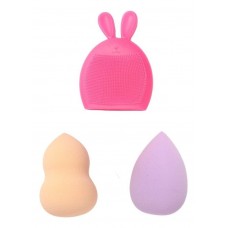 Set De Esponjas Cosmetica Conejo