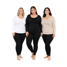 Camiseta Termica Dama Especial Negra