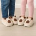 Pantufla Infantil Capibara Crema