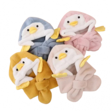 Gorro Bufanda Infantil Patito