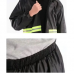 Piloto De Lluvia Impermeable Unisex Negro
