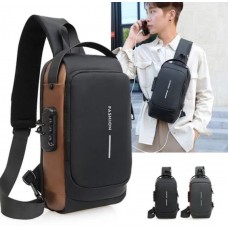 Bolso Bandolera Cruzado Antirrobo Y Usb