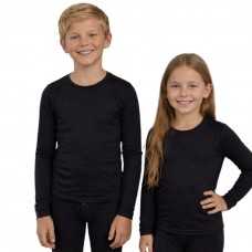 Camiseta Termica Infantil Negro