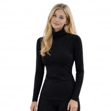 Polera Termica Dama Negro