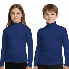 Polera Termica Infantil Azul