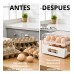 Cajonera Doble Organizadora De Huevos