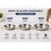 BOWL ACERO INOXIDABLE 19CM