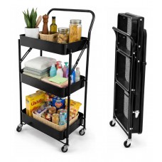 Carro Organizador Plegable Con Ruedas