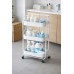 Carro Organizador Plegable Con Ruedas