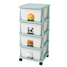 Organizador Infantil Con 4 Cajones