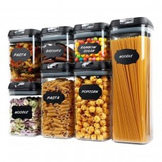 Set X 7 Recipientes Para Almacenamiento
