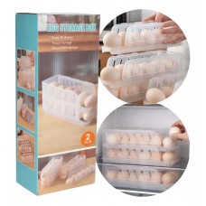 Organizador De Huevos Apilable 2 Piezas