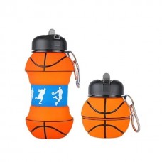 Botella Plegable De Silicona Pelota 550ml