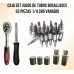 Set De Llaves De Tubos Y Puntas 53 Piezas En Valija