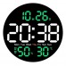 Reloj Digital Redondo De Pared