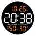 Reloj Digital Redondo De Pared