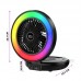 Parlante 4 Pulgadas Con Ventilador Y Luz Led Rgb