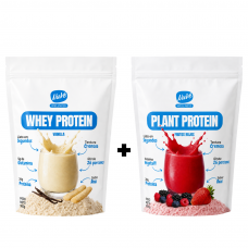 COMBO WHEY PROTEIN 907G Y PLANT PROTEIN 907G