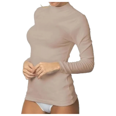 Polera Termica Dama Beige