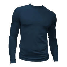 Camiseta Termica Hombre Azul