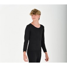 Camiseta Termica Infantil Negro