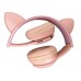 Auricular Bluetooth Con Orejas De Gato Mas Luz Led