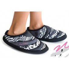 Pantufla Iris Dama Dark Animal