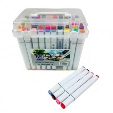 Marcadores Touch Doble Punta 60 Piezas Caja