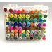 Marcadores Touch Doble Punta 80 Piezas Caja