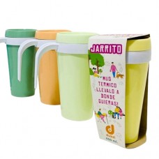 Vaso TÉrmico Con Tapa Jarrito