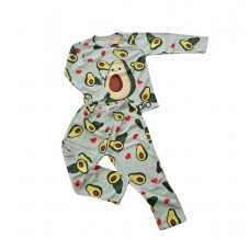 Pijama Infantil Largo Palta