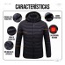 Campera Calefaccionada Usb Mujer