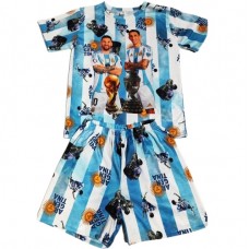 Pijama Infantil Corto Argentina