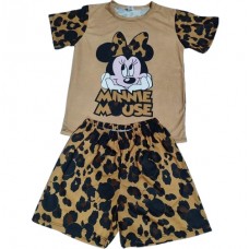 Pijama Infantil Corto Minnie Mouse