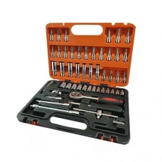 Set De Llaves De Tubos Y Puntas 53 Piezas En Valija