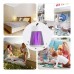 Lampara Led Mata Mosquitos Recargable