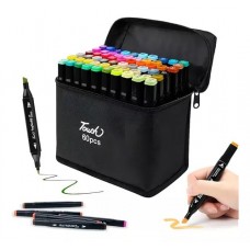Marcadores Touch Doble Punta 60 Piezas En Bolso