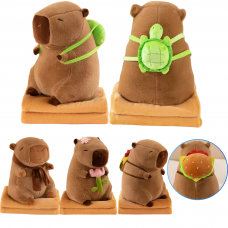Peluche 2 En 1 Capibara