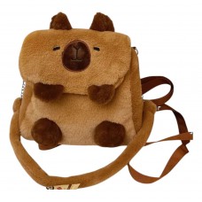Mochila Cartera Peluche Capibara