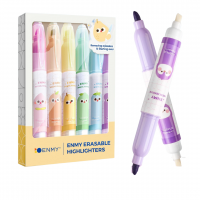 Resaltadores Con Borrador Frutas X 6 Unidades