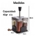 Set X4 Especieros Con Soporte