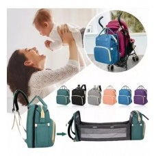 MOCHILA MATERNAL CON CUNERO Y USB