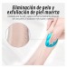 DEPILADOR EXFOLIANTE PORTATIL