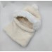 GORRO CON CUELLO CORDERITO