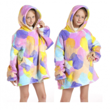 BUZO PONCHO OVERSIZE INFANTIL