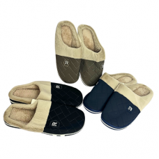 PANTUFLA HOMBRE AZUL OSCURO