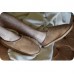 PANTUFLA GAEL DULCE DE LECHE