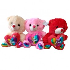 OSO DE PELUCHE AMOR MULTICOLOR