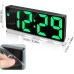 RELOJ DESPERTADOR DIGITAL ESPEJO CON ALARMA